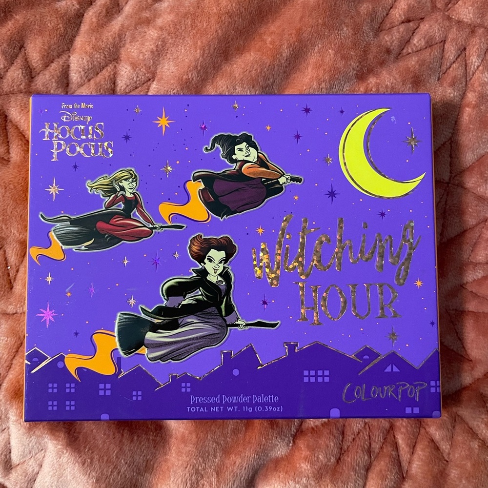 Hocus pocus colour pop 12 pan eye shadow